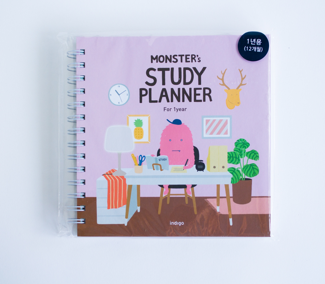 Ежедневник "Monster`s study planner"
