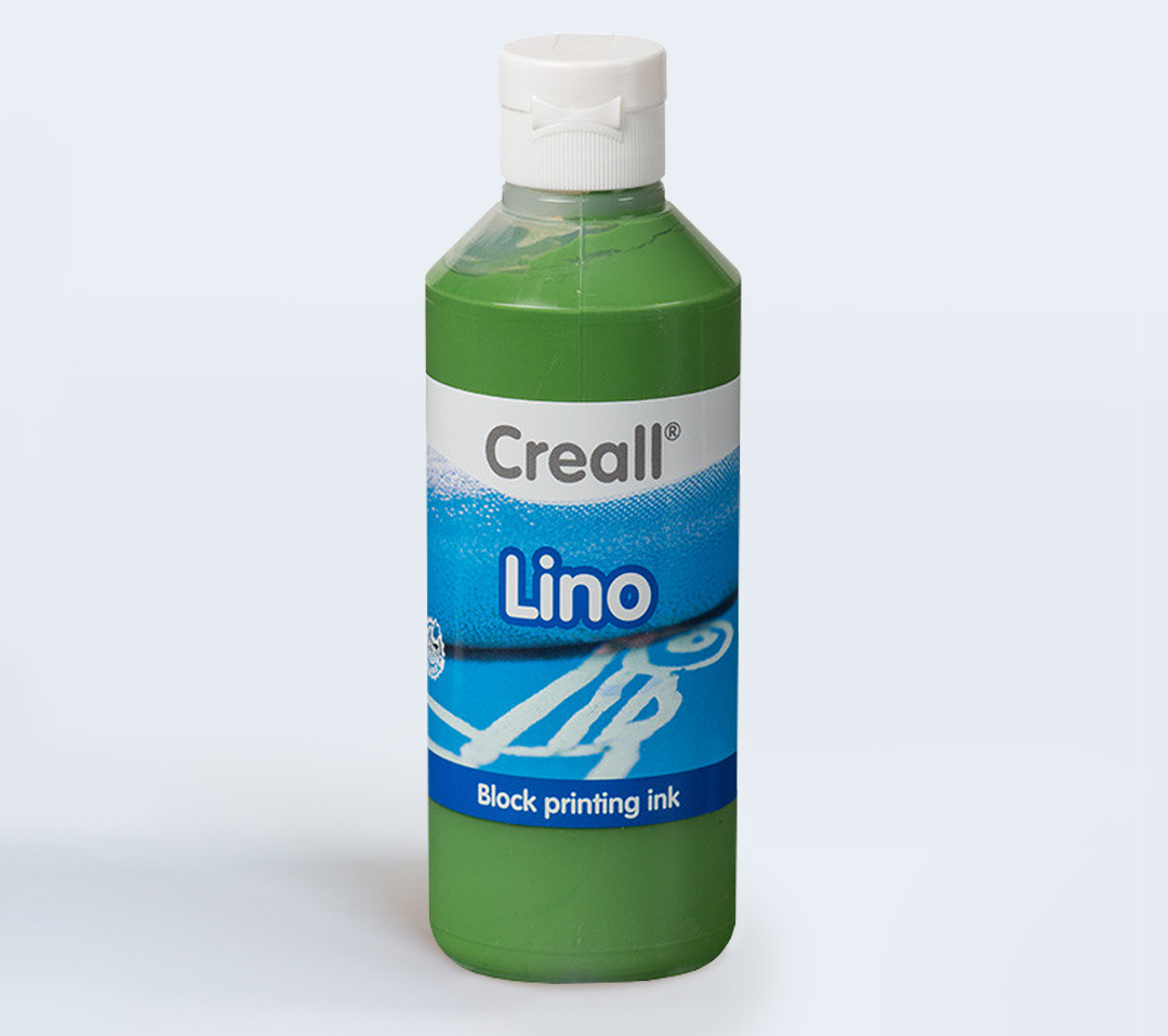 Водорастворимая краска для линогравюры 250мл Creall-Lino — зелёный