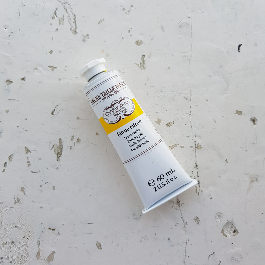 Офортная краска Charbonnel 60 мл — Lemon yellow