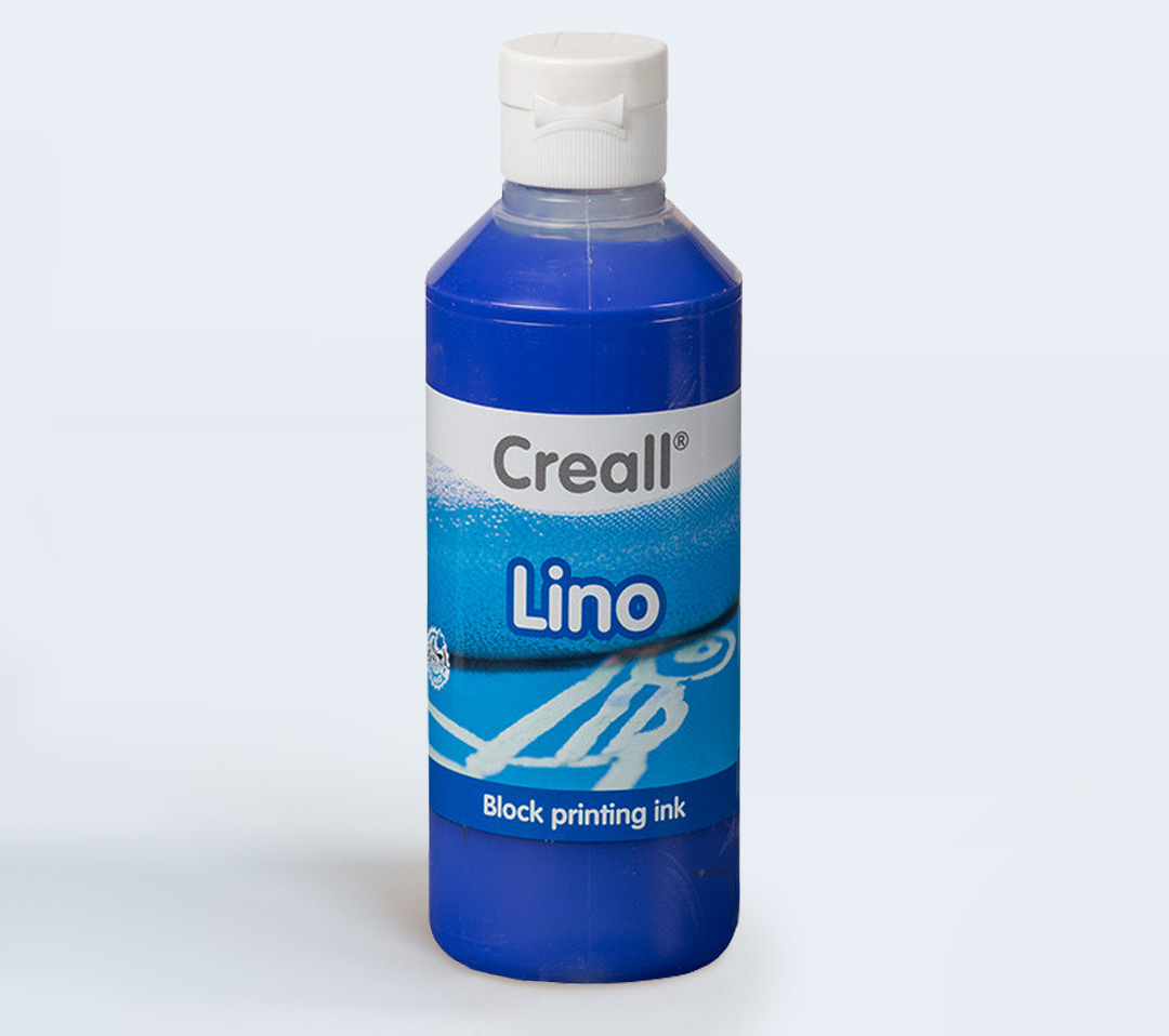 Водорастворимая краска для линогравюры 250мл Creall-Lino — ультрамарин