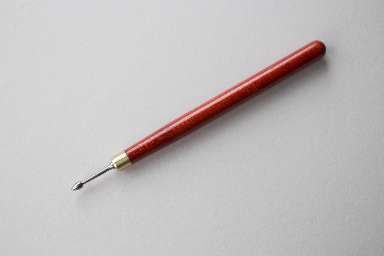 Гладило Serak с деревянной ручкой - конус 5 мм