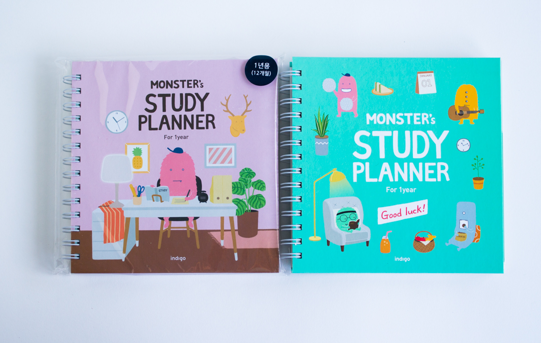 Ежедневник "Monster`s study planner"
